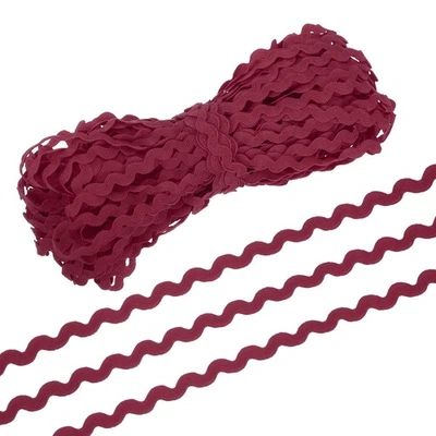 RIC Rac Trim 5 mm 28 yardas, cinta de flecos de flecos de flecos de flecos de flecos de flecos de flecos de flecos de flecos de flecos de flecos de Foto 1 de 4