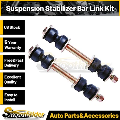 Para Cadillac Brougham 1987 1988-1992 Mevotech Kit de enlace de barra estabilizadora delantera de 2 piezas Foto 1 de 2