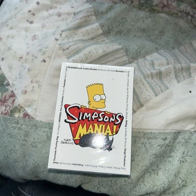 2001 Simpsons Mania Inkworks Trading Cards New Sealed - Image 1 of 4