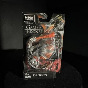 Mega Construx Game Of Thrones Drogon Black Series NEW - Foto 1 di 14