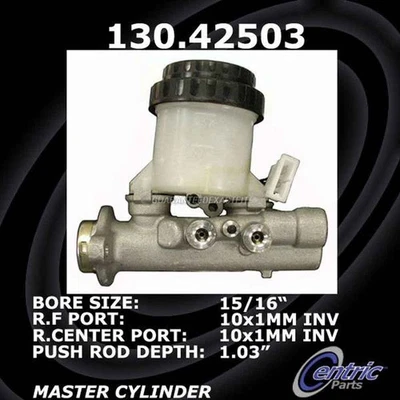 Cilindro maestro de freno centrado CSW para Nissan 240SX 1989 1990 1991 1992 1993 Foto 1 de 3