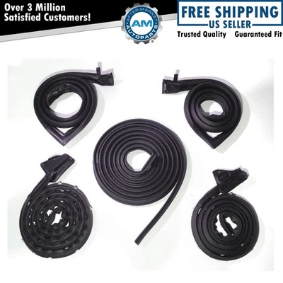 Juego de 5 sellos de goma para puerta para Plymouth Valiant Dodge Dart Foto 1 de 4