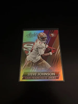 Steve Johnson 2014 Panini Absolute /99 49ers 92 - Image 1 of 2