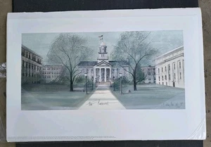 P BUCKLEY MOSS "THE PENTACREST " LIMITED EDITION HAND SIGNED OFFSET LITHOGRAPH - Picture 1 of 9