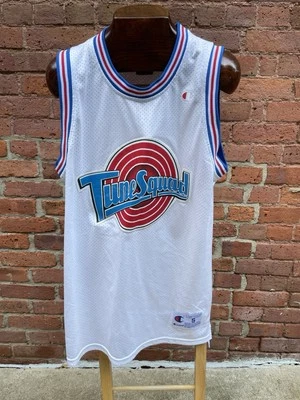 Футболка Champion мужская S винтажная Space Jam Tune Squad Taz без рукавов 90-е ностальгия - Изображение 1 из 4