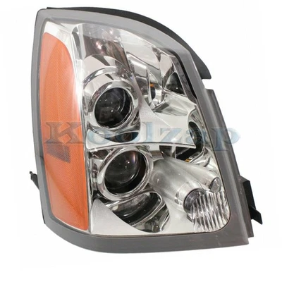 Faro halógeno delantero para 04-09 SRX faro luz principal lámpara con bombilla lado derecho Foto 1 de 4