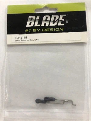 Servo Pushrod Set Blade CX4 E-Flite Helicopter BLH2118  - Image 1 of 2