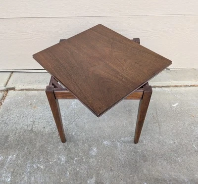 Винтажная современная поворотная подставка для игры или телевизора середины века D29 - Изображение 1 из 4