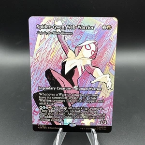 Spider-Gwen, Web-Warrior - Najeela, the Blade-Blossom (Borderless) Foil  - Picture 1 of 2