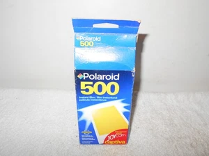 POLAROID 500 SOFORTBILDFILM 10 FARBFOTOS 07/2002 - Bild 1 von 2