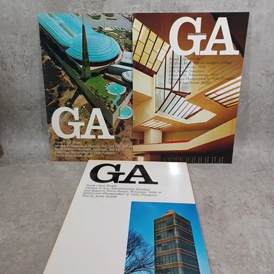 GA Frank Lloyd Wright 3set :Global Architecture:Yukio Futagawa :Guggenheim - Image 1 of 4