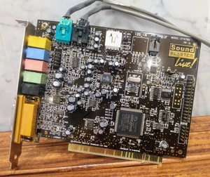 Creative Sound Blaster Live! Karta dźwiękowa PCI CT4780 z kablami - Zdjęcie 1 z 2