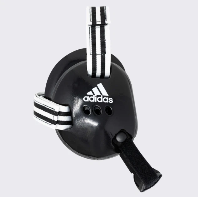 Adidas Wrestling Response Junior Ear Guard - Black/White - Image 1 of 1
