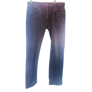 Levi's 501 Jeans Men 36×32 Black Waterless Button Fly Straight Leg Pants Origina - Picture 1 of 15