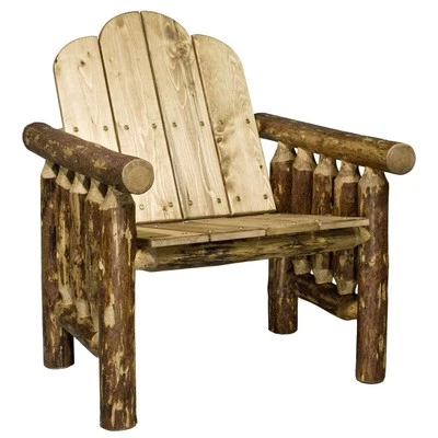 Tumbona Glacier Country Collection, acabado manchado exterior Foto 1 de 4