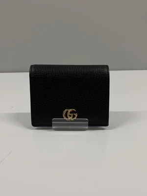 GUCCI Tarjetero_GG Marmont Cuero Negro Hombre Usado Foto 1 de 4