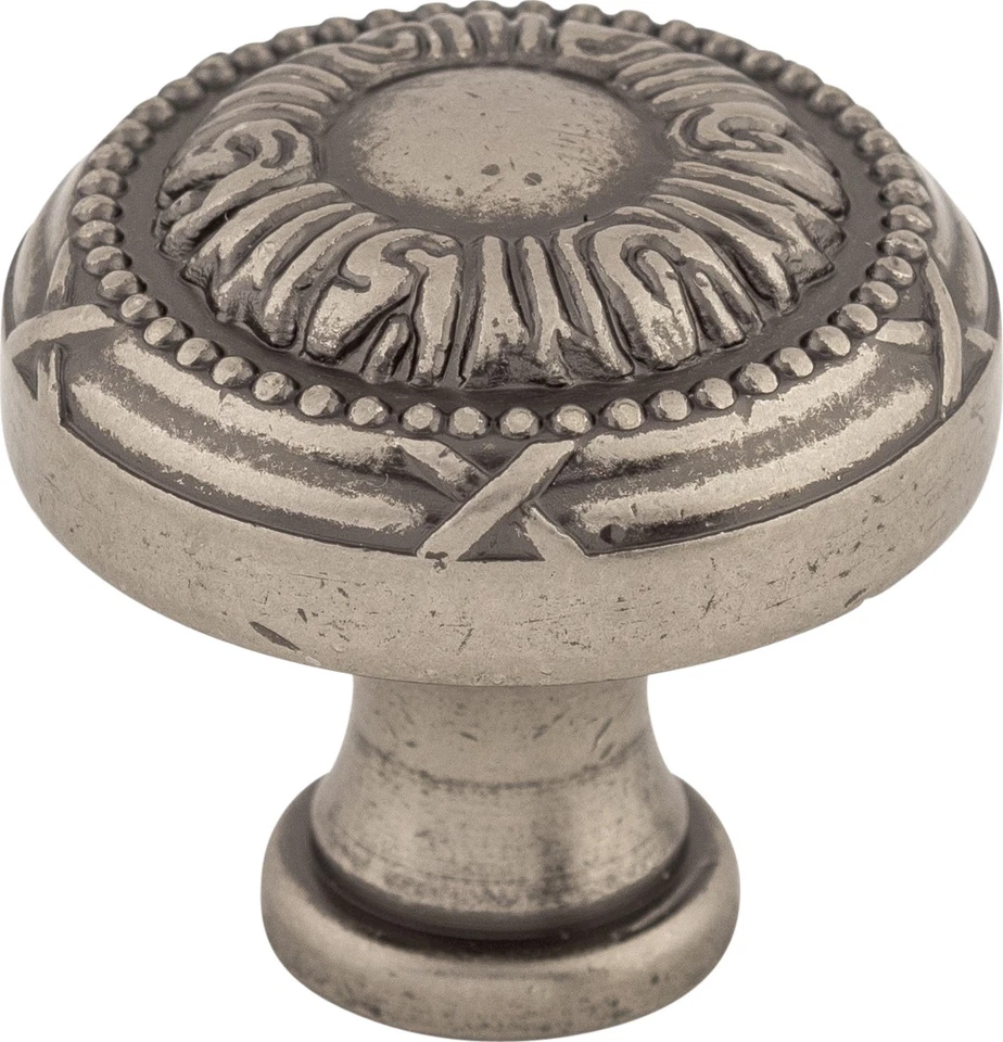 Top Knobs M959 Pewter Antique Edwardian Collection 1-1 8 Ribbon