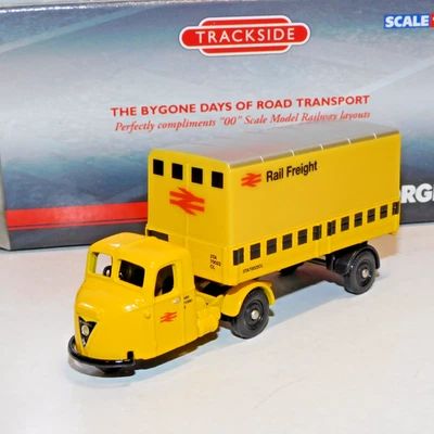 CORGI TRACKSIDE SCAMMELL SCARAB DROPSIDE TRAILER RAIL FREIGHT 1/76 DG148023 - Image 1 of 4