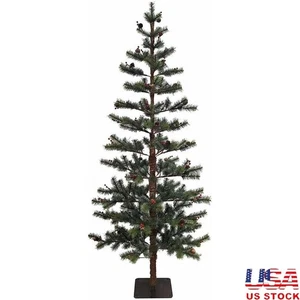 Unlit 30" Pinecone Berry Christmas Tree 352 Tips Synthetic Winter Decor New - Picture 1 of 5