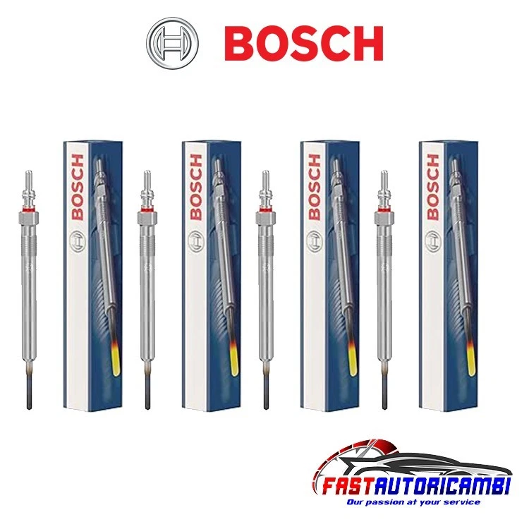 KIT 4 CANDELETTE AUDI SEAT SKODA CUPRA VW PORSCHE SEAT 1.6 TDI 2.0 TDI 3.0 TDI - Immagine 1 di 1