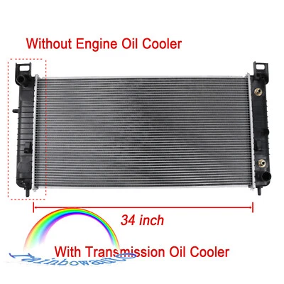 Radiador para Chevy Silverado 2500 1500 GMC Sierra Cadillac Escalade 5.3 6.0 2423 Foto 1 de 4