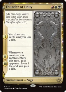 MTG magic 1x Thunder of Unity (M/NM) Tarkir Dragonstorm - Photo 1 sur 1