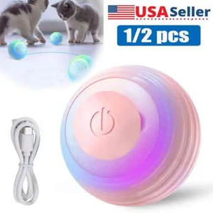 Smart Cat Ball Toys Automatic Rolling Ball Electric Cat Toy Interactive for Dog - Picture 1 of 16