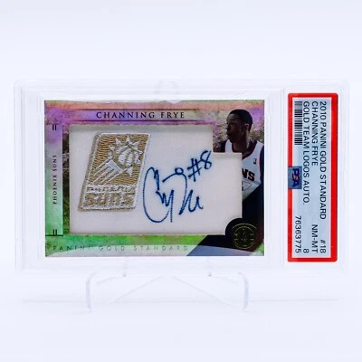 2010 帕尼尼黄金标准标志补丁钱宁弗莱签名/199 #8 PSA 8(流行 2) — 第 1/2 张图片