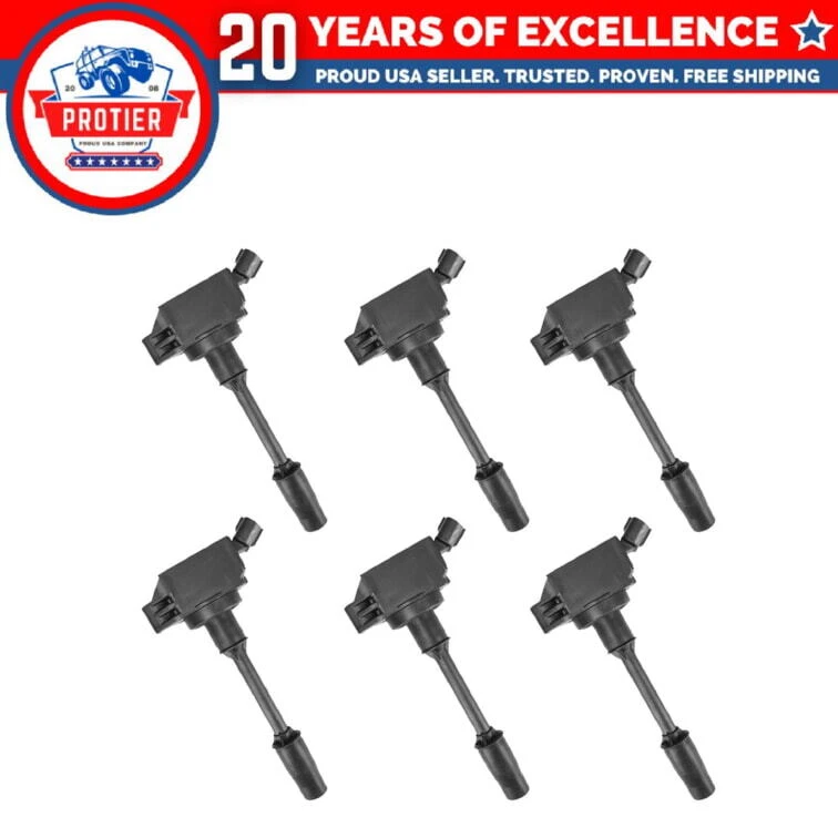Juego de 6 bobinas de encendido compatibles con Lexus LS500/Toyota Avalon Camry Foto 1 de 1