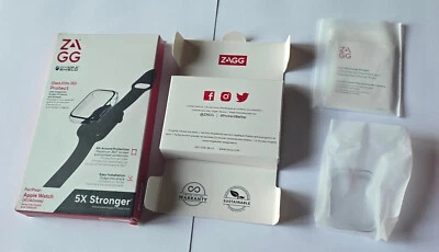 Cristal transparente ZAGG InvisibleShield Elite 360 sin usar para Apple Watch 41 mm / 40 mm Foto 1 de 4