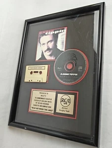 1992 Aaron Tippin RCA Records Award zertifiziert Gold zwischen den Zeilen lesen 17x13" - Bild 1 von 7