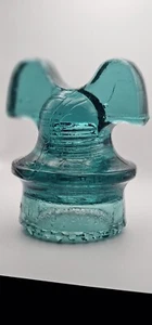 Double Patent Dates Mickey Mouse GLASS INSULATOR - Picture 1 of 14