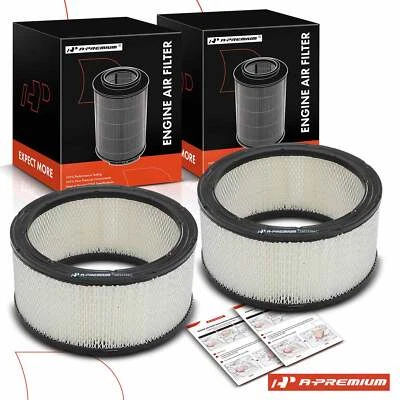 2 воздушных фильтра двигателя для Chevrolet C10 C20 C30 K10 GMC C1500 C2500 C3500 80-86 - Изображение 1 из 4