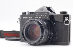 [Fast neuwertig] Pentax Spotmatic SP schwarz Kamera + SMC Takumar 50mm f1.4 aus Japan - Bild 1 von 14