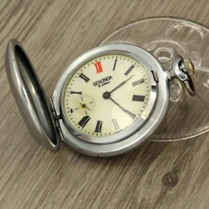 Molnija Sekonda capercaillie USSR Soviet pocket watch Caliber 3602 Export! - Picture 1 of 7