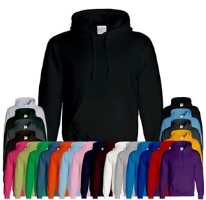 Sudadera con capucha para hombre Hoddie Top Clásico Pulóver liso Sudadera con capucha Reino Unido M-xl - Imagen 1 de 8