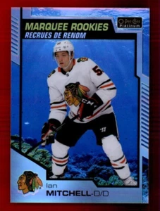 2020-21 O-Pee-Chee Platinum Aquamarine #168 Ian Mitchell /499 - Picture 1 of 2