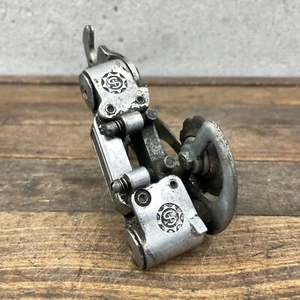 Vintage Simplex Rear Derailleur LONG Cage Peugeot Eroica Tour 70s 80s Parts - Picture 1 of 12