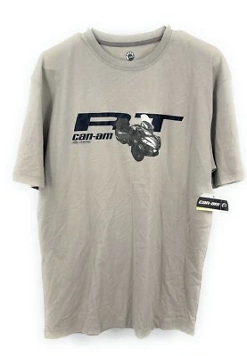 Camiseta BRP Can-AM RT marrón para hombre talla S Foto 1 de 4