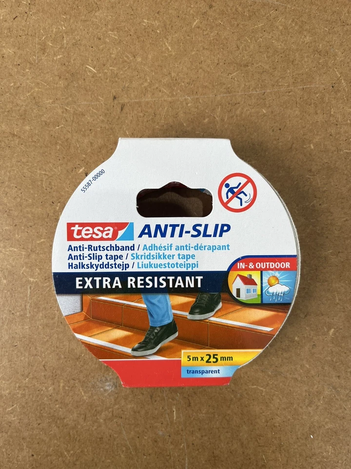 tesa Anti-Slip Tape - Glow Non-Slip Adhesive Tape for Indoor and Outdoor - image 1 of 3