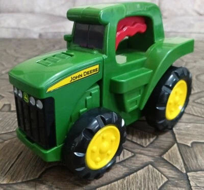 John Deere Roll N Go Flashlight Toy Green Tractor Light and Sound Farming  - Image 1 of 4