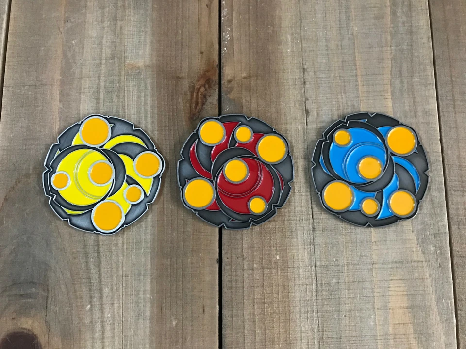 Keyforge - Promo Key Set - 3 Metal Keys - Ffg - The Call of The Arcontes - Image 1 of 1