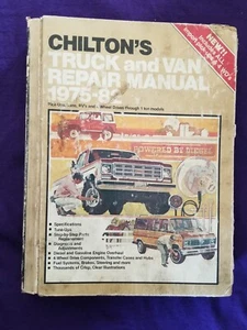 Chilton Truck & Van Repair Manual 1975 - 1982 American & Import 1/4 to 1 Ton - Picture 1 of 9