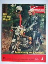 Der Deutsche Straßenverkehr 4/1974 mit Selbsthilfe: Trabant / Shiguli / P.-Fiat