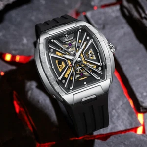 Fashion Space Aircraft Strong Luminous Automatic Mechanical Watch Men's High-End - Picture 1 of 32