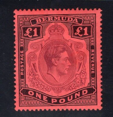1938-53 Bermuda. SG#121. Mint, Hinged, FVF. - Image 1 of 2