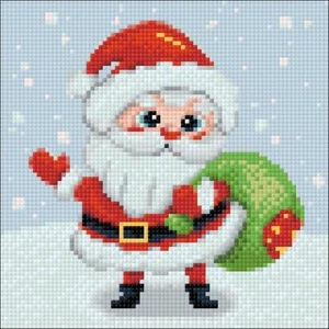 Little Santa CS2697 7.9 x 7.9 inches Crafting Spark Diamond Painting Kit - Picture 1 of 3