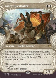 MTG VALLEY QUESTCALLER 299 EXC - EVOCAVVENTURE DELLA VALLE - BLB X EN - MAGIC - Picture 1 of 1