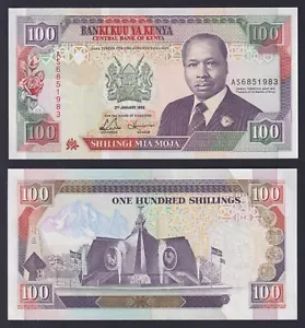 Banknotes Kenya 100 Shilingi 1992 P 27d Fds / UNC - Picture 1 of 1