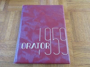 Patrick Henry / Camden High School MN Minnesota ORATOR Yearbook 1959 Genealogy - Picture 1 of 12